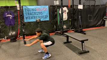 Free download Youth Strength Training: Broad Jump to Squat Land | Wasserman Strength video and edit with RedcoolMedia movie maker MovieStudio video editor online and AudioStudio audio editor onlin