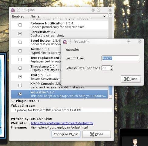 Download web tool or web app Yu Last.fm Pidgin tune status plugin Download web tool or web app Yu Last.fm Pidgin tune status plugin