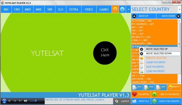 Download web tool or web app YUTELSAT PLAYER Download web tool or web app YUTELSAT PLAYER
