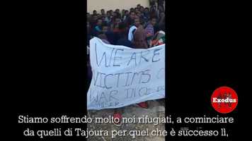 Free download Zawiyah migrants call to the world - July 4 2019 - Appello al mondo dei migranti di Zawiyah video and edit with RedcoolMedia movie maker MovieStudio video editor online and AudioStudio audio editor onlin