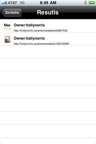 Download web tool or web app Zenfolio for iPhone