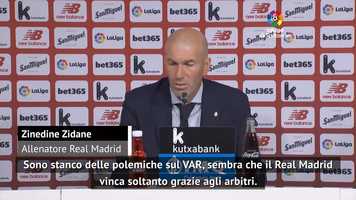 Free download Zidane non ci sta Il VAR aiuta il Real Sono stanco video and edit with RedcoolMedia movie maker MovieStudio video editor online and AudioStudio audio editor onlin
