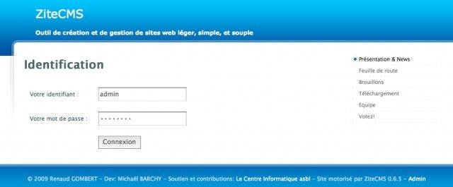Download web tool or web app ZiteCMS Download web tool or web app ZiteCMS