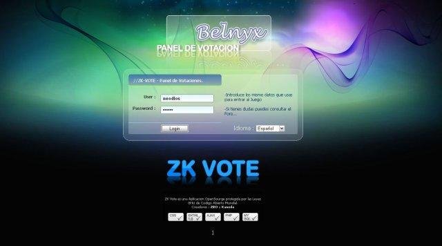 Download web tool or web app zk-vote