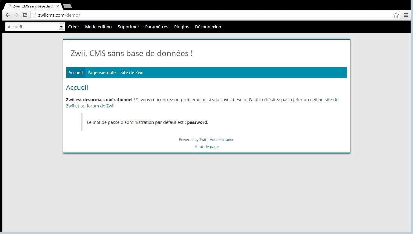 Download web tool or web app ZwiiCMS Download web tool or web app ZwiiCMS