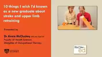 Free download 10 things I wish Id known about stroke and upper limb retraining video and edit with RedcoolMedia movie maker MovieStudio video editor online and AudioStudio audio editor onlin