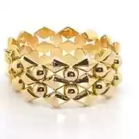 Free download 18 Karat Yellow Gold Retro Link Bracelet video and edit with RedcoolMedia movie maker MovieStudio video editor online and AudioStudio audio editor onlin