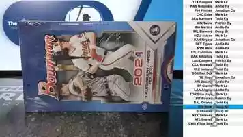 Free download 1 Box of 2021 Topps Bowman Jumbo Baseball (Random Teams) (Break ID: 26942) video and edit with RedcoolMedia movie maker MovieStudio video editor online and AudioStudio audio editor onlin