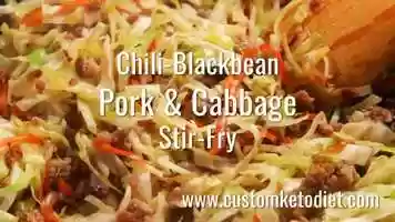 Free download 1 Keto Chili blackbean pork cabbage stir fry.mp4 video and edit with RedcoolMedia movie maker MovieStudio video editor online and AudioStudio audio editor onlin