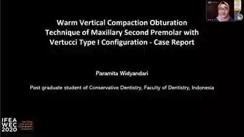 Free download 2011 Dr. Paramita Widyandari Warm Vertical Compaction Obturation Technique Of Maxillary Second Premolar With Vertucci Type I. video and edit with RedcoolMedia movie maker MovieStudio video editor online and AudioStudio audio editor onlin