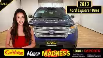 Free download 2013 Ford Explorer Base AWD | CarVision.com | #C96065 video and edit with RedcoolMedia movie maker MovieStudio video editor online and AudioStudio audio editor onlin