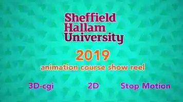 Free download 2019 Sheffield Hallam Animation course showreel video and edit with RedcoolMedia movie maker MovieStudio video editor online and AudioStudio audio editor onlin