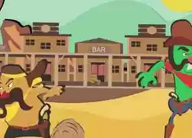 Free download 2D animation cow boy video and edit with RedcoolMedia movie maker MovieStudio video editor online and AudioStudio audio editor onlin