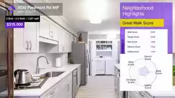 Free download $315,000 Condominium for sale - 3530 Piedmont Rd #4F, Atlanta, GA - 30305 video and edit with RedcoolMedia movie maker MovieStudio video editor online and AudioStudio audio editor onlin