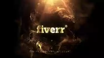 Free download 3D Golden Particle Logo Intro video and edit with RedcoolMedia movie maker MovieStudio video editor online and AudioStudio audio editor onlin
