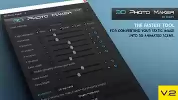 Free download 3D Photo Maker - The Script Motion Design video and edit with RedcoolMedia movie maker MovieStudio video editor online and AudioStudio audio editor onlin
