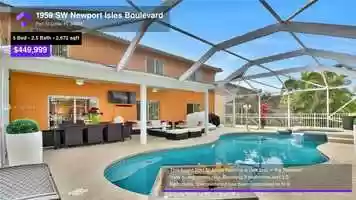 Free download $449,999 Single-Family Home for sale - 1959 SW Newport Isles Boulevard, Port St Lucie, FL - 34953 video and edit with RedcoolMedia movie maker MovieStudio video editor online and AudioStudio audio editor onlin
