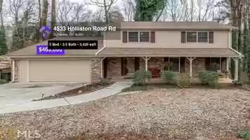 Free download $469,000 Single-Family Home for sale - 4533 Holliston Road Rd, Dunwoody, GA - 30360 video and edit with RedcoolMedia movie maker MovieStudio video editor online and AudioStudio audio editor onlin
