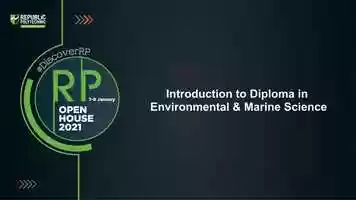 Free download 9 Jan 2021 12_00 - 1_00pm - Introduction to Diploma in Environmental  Marine Science video and edit with RedcoolMedia movie maker MovieStudio video editor online and AudioStudio audio editor onlin