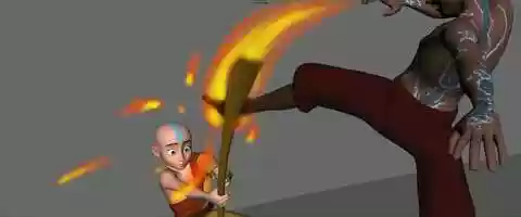 Free download Aang Fight video and edit with RedcoolMedia movie maker MovieStudio video editor online and AudioStudio audio editor onlin