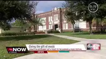 Free download ABC Action News: Giving the Gift of Music video and edit with RedcoolMedia movie maker MovieStudio video editor online and AudioStudio audio editor onlin