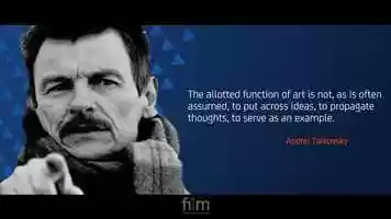 Free download ABOUT-CINEMA-ANDREI-TARKOVSKY video and edit with RedcoolMedia movie maker MovieStudio video editor online and AudioStudio audio editor onlin