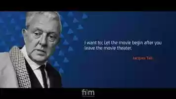 Free download ABOUT-CINEMA_Jacques Tati video and edit with RedcoolMedia movie maker MovieStudio video editor online and AudioStudio audio editor onlin