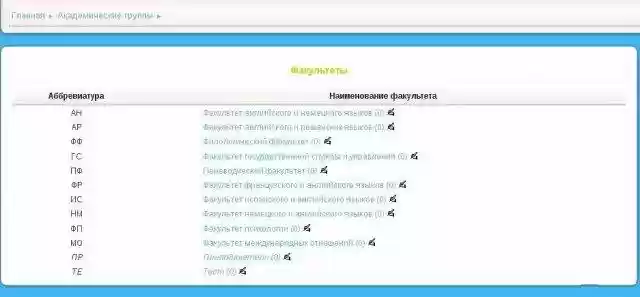 Download web tool or web app Academic groups (Moodle block)