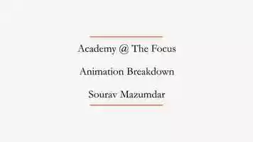 Free download Academy @ The Focus - Animation Breakdown video and edit with RedcoolMedia movie maker MovieStudio video editor online and AudioStudio audio editor onlin