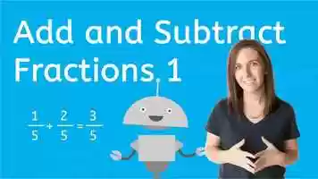 Free download Adding and Subtracting Fractions 1 video and edit with RedcoolMedia movie maker MovieStudio video editor online and AudioStudio audio editor onlin