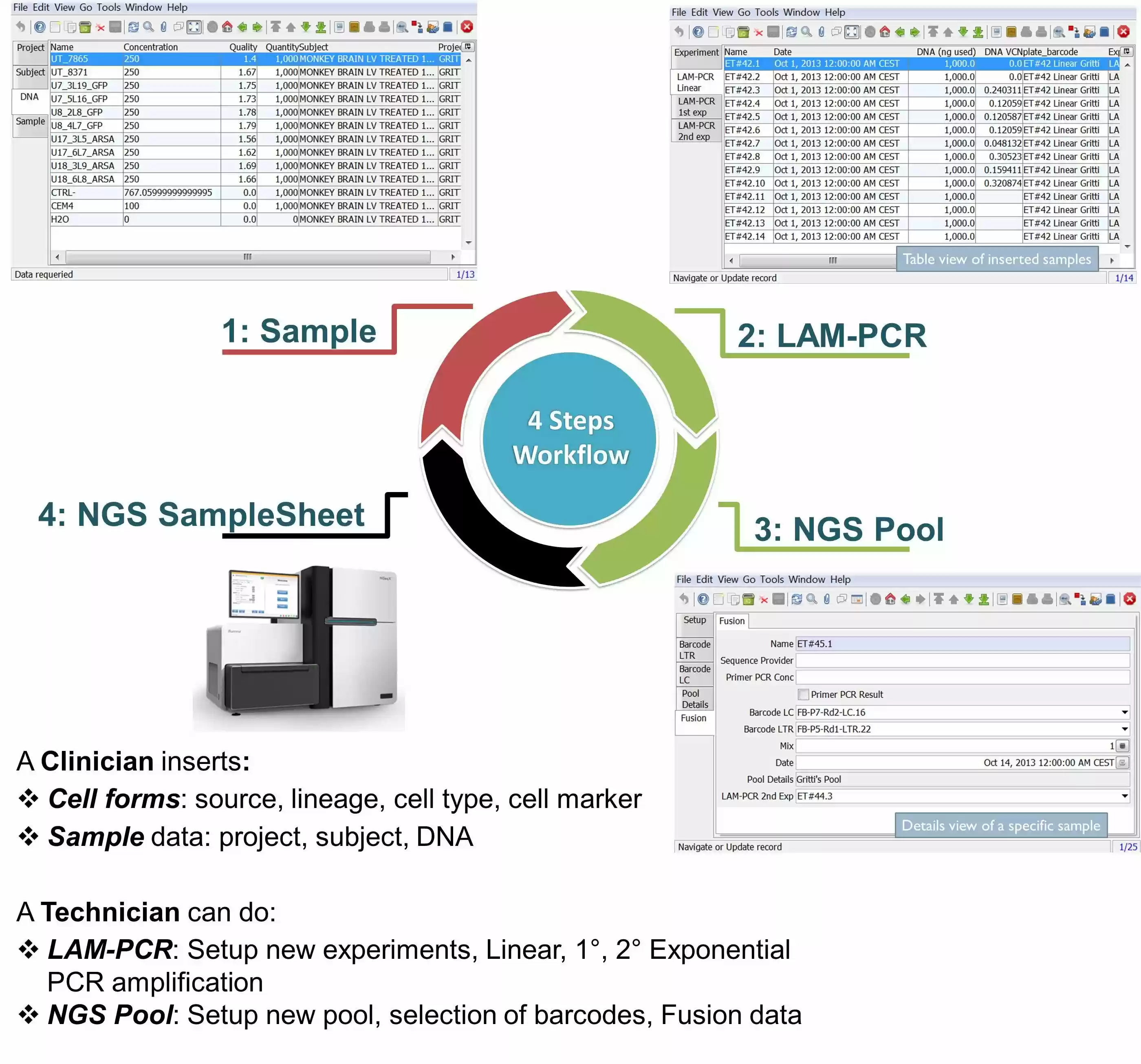 Download web tool or web app adLIMS