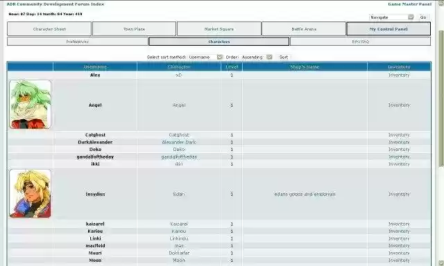 Download web tool or web app Advanced Dungeons and Rabbits