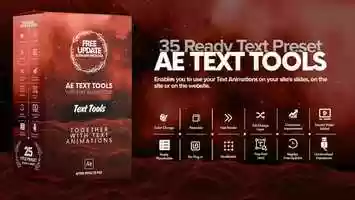Free download AE Text Tools | After Effects Project Files - Videohive template video and edit with RedcoolMedia movie maker MovieStudio video editor online and AudioStudio audio editor onlin