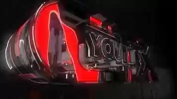 Free download After Effects Template - Neon Wave Audio React Logo video and edit with RedcoolMedia movie maker MovieStudio video editor online and AudioStudio audio editor onlin