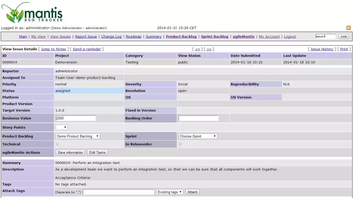 Download web tool or web app agileMantis Download web tool or web app agileMantis