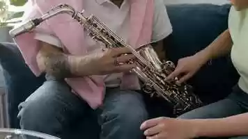Free download A Girl Learning About a Saxophone  Free Stock Video_2 video and edit with RedcoolMedia movie maker MovieStudio video editor online and AudioStudio audio editor onlin