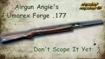 Free download Airgun Angies Umarex Forge .177, Dont Scope It Yet video and edit with RedcoolMedia movie maker MovieStudio video editor online and AudioStudio audio editor onlin