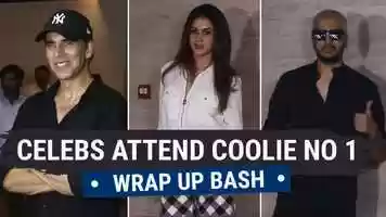 Free download Akshay Kumar, Riteish Deshmukh, Genelia Deshmukh and Karisma Kapoor attend Coolie No 1 wrap up bash video and edit with RedcoolMedia movie maker MovieStudio video editor online and AudioStudio audio editor onlin