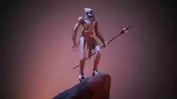 Free download Alien Hunter Animation  Turntable video and edit with RedcoolMedia movie maker MovieStudio video editor online and AudioStudio audio editor onlin