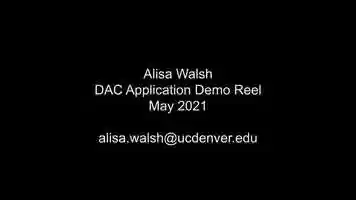 Free download Alisa Walshs DAC Demo Reel: 2021 video and edit with RedcoolMedia movie maker MovieStudio video editor online and AudioStudio audio editor onlin