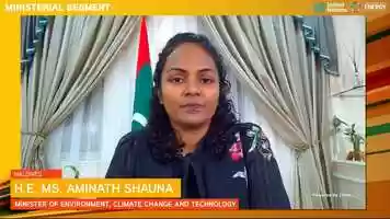 Free download Aminath Shauna, Minister of Environment, Climate Change and Technology, Maldives video and edit with RedcoolMedia movie maker MovieStudio video editor online and AudioStudio audio editor onlin