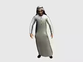 Free download animate Arabic Male character video and edit with RedcoolMedia movie maker MovieStudio video editor online and AudioStudio audio editor onlin