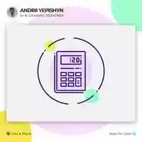 Free download Animated calculator icon video and edit with RedcoolMedia movie maker MovieStudio video editor online and AudioStudio audio editor onlin