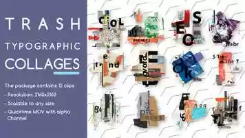 Free download Animated Typographic Collage Of Garbage video and edit with RedcoolMedia movie maker MovieStudio video editor online and AudioStudio audio editor onlin