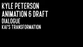 Free download Animation 6 Draft- Dialogue: Kais Transformation video and edit with RedcoolMedia movie maker MovieStudio video editor online and AudioStudio audio editor onlin