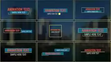 Free download Animation Titles  Pack Motion Graphics Templates video and edit with RedcoolMedia movie maker MovieStudio video editor online and AudioStudio audio editor onlin
