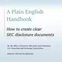 Free download A Plain English Handbook: How to create clear SEC disclosure documents audio book and edit with RedcoolMedia movie maker MovieStudio video editor online and AudioStudio audio editor onlin