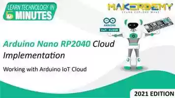 Free download Arduino Nano RP2040 Cloud Implementation video and edit with RedcoolMedia movie maker MovieStudio video editor online and AudioStudio audio editor onlin