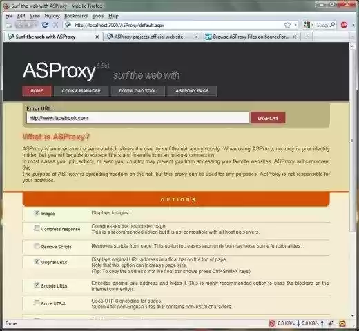 Download web tool or web app ASProxy Download web tool or web app ASProxy