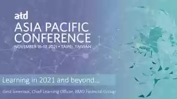 Free download ATD Asia Pacific Conference 2021 video and edit with RedcoolMedia movie maker MovieStudio video editor online and AudioStudio audio editor onlin